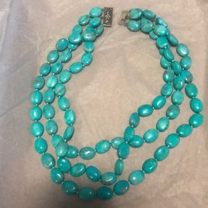 Genuine turquoise necklace